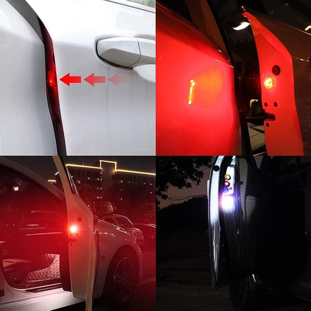 Feu de porte anti-collision clignotant à LED pour voiture
