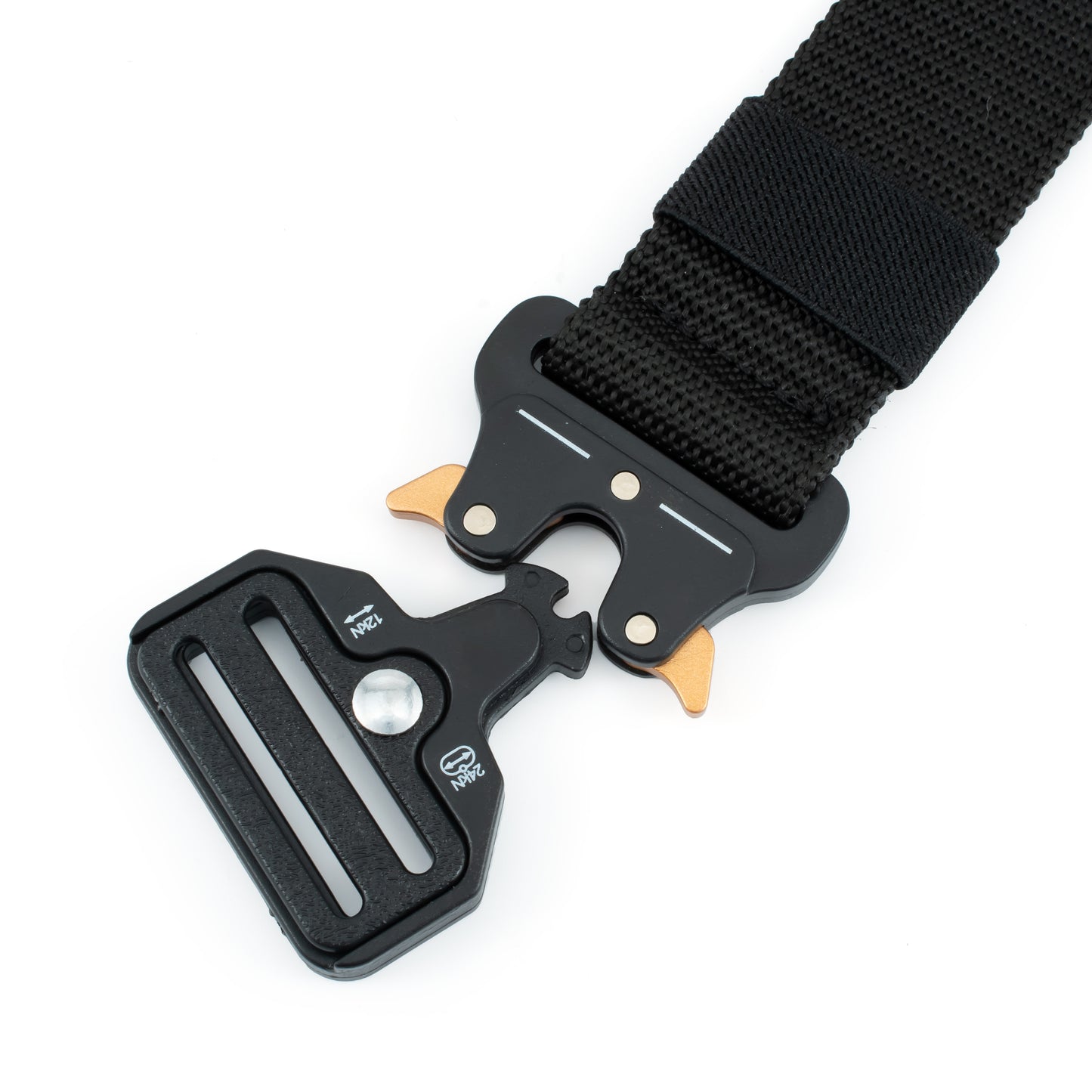 Ceinture Style Militaire (Noir)