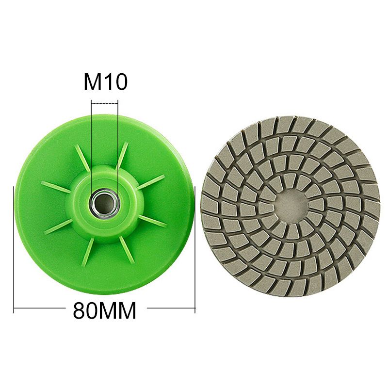 Disque abrasif diamanté pour l'ébarbage et le polissage des carreaux