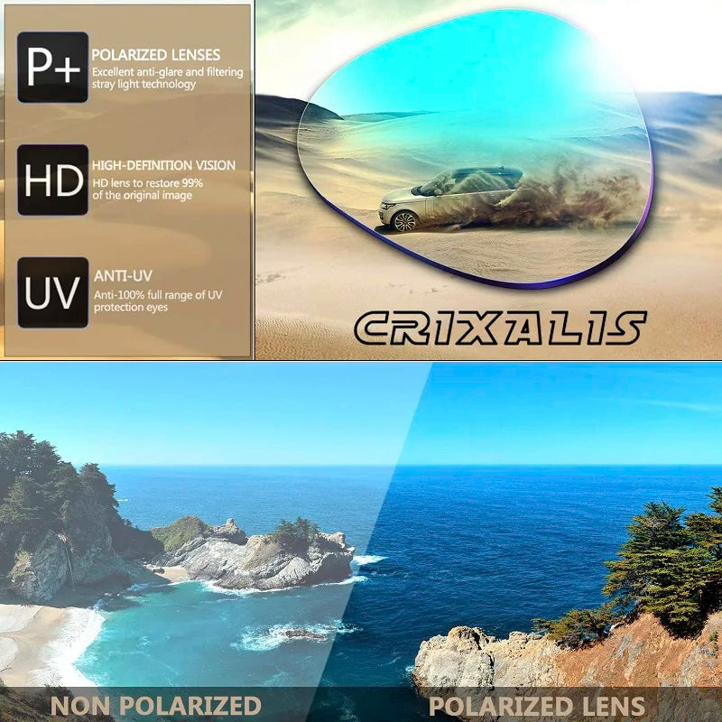 Lunettes de soleil polarisées pour hommes