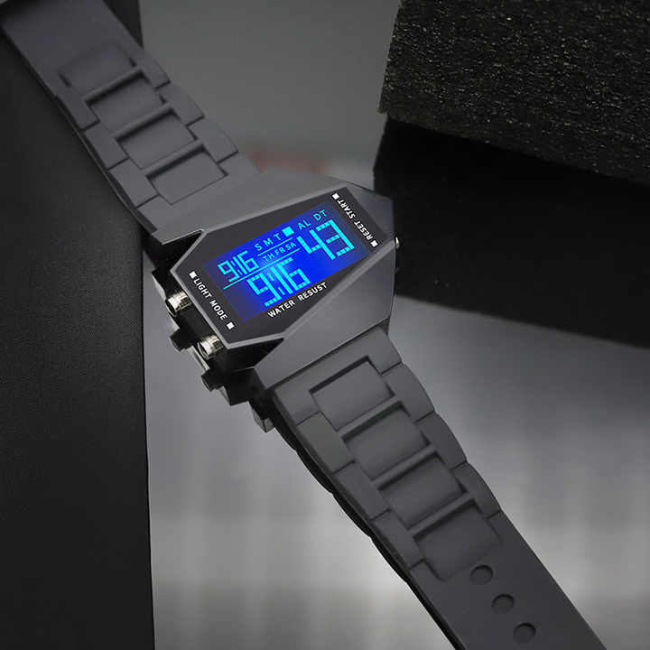 FlexTime™ – Montre Bracelet en Caoutchouc