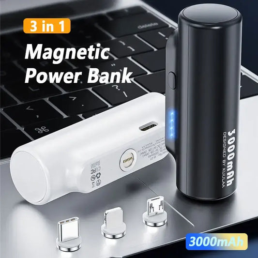 Powerbank Révolutionnaire 3 en 1 ⚡