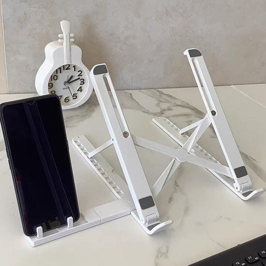 Support PC et téléphone pliable 2 en 1