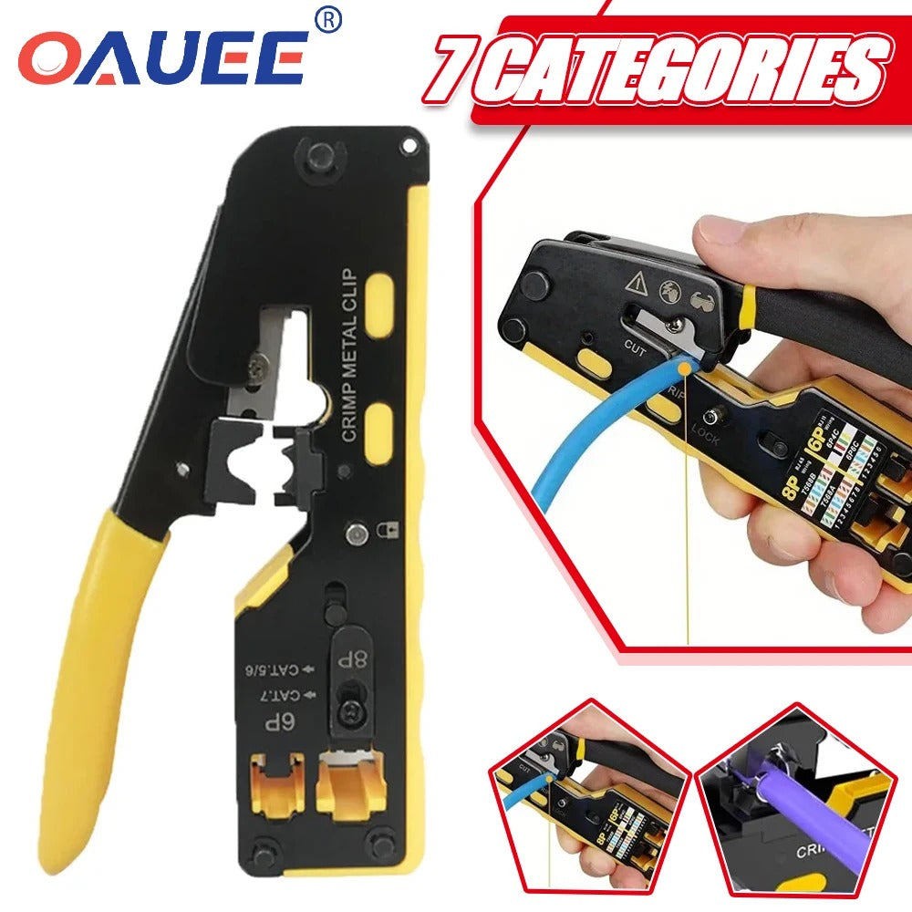 Kit d'outils de sertissage Ethernet tout-en-un