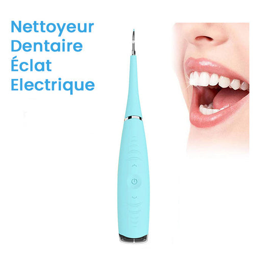 Nettoyeur Dentaire Éclat Electrique ( Bleu )