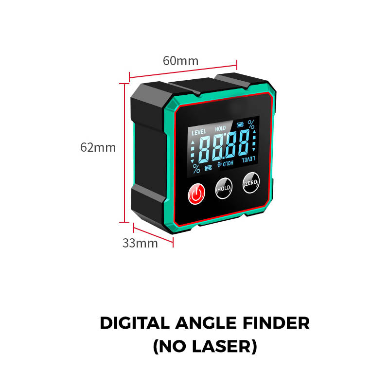 Détecteur d'angle numérique magnétique avec laser électronique